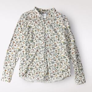 Porter & Ash Men’s Collared Floral Print‎ Shirt Size XL